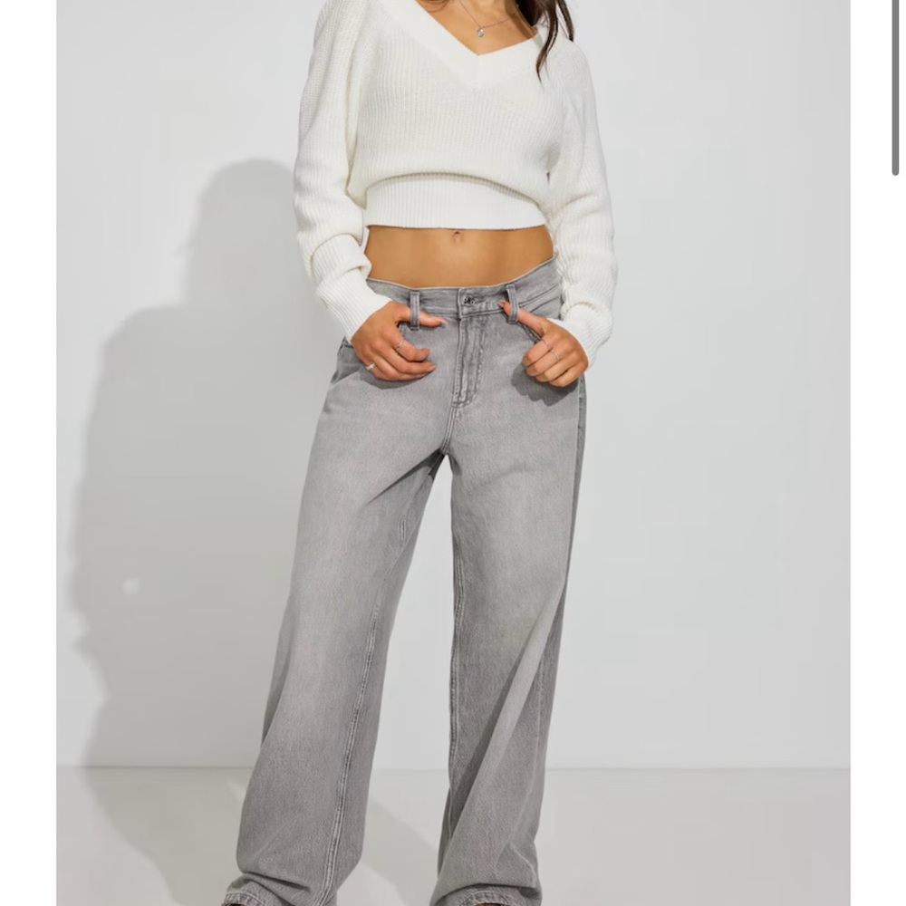 Garage Women's Light Gray Flare Jeans